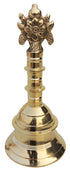 Brass Pooja Hand Bell Shank Chakra Ganti 1kg