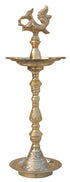 Brass Mahabharat Oil Lamp Deepak 1.5kg