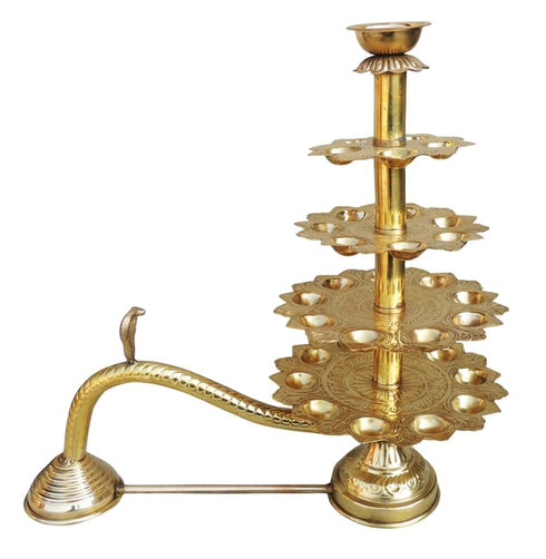 Brass Ganga Arti 31 Bati 2.2Kg