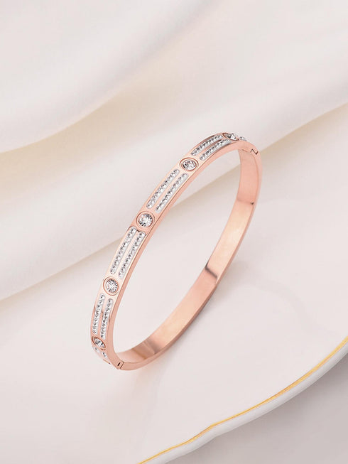 Designs & You Women Stainless Steel Rose Gold