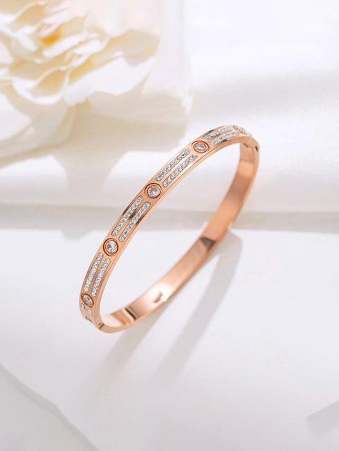 Designs & You Women Stainless Steel Rose Gold
