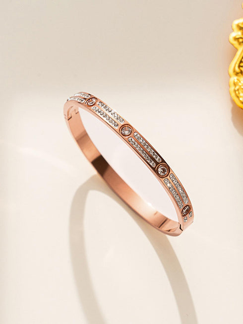 Designs & You Women Stainless Steel Rose Gold