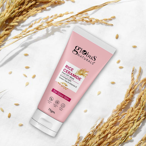 Globus Naturals Rice Ceramide Peel Off Mask For Korean Glass Skin