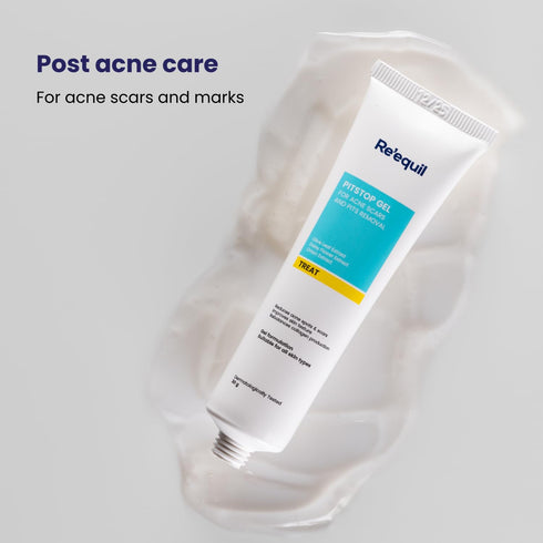 Re'equil Pitstop Gel For Acne Scars and Pits Removal 30g