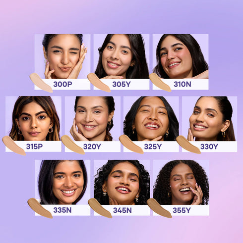 Nykaa Superlight Serum Matte Filter Finish Skin Tint Foundation (30ml)