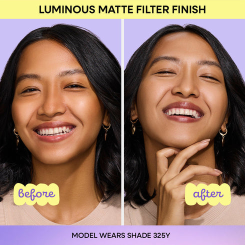 Nykaa Superlight Serum Matte Filter Finish Skin Tint Foundation (30ml)
