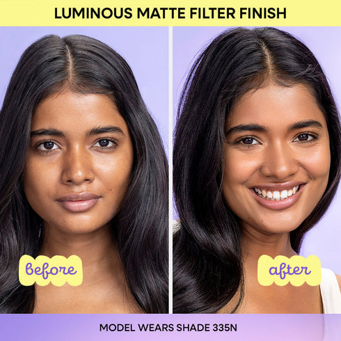 Nykaa Superlight Serum Matte Filter Finish Skin Tint Foundation (30ml)