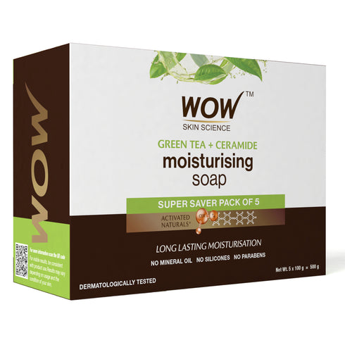 WoW Green Tea & Ceramide Moisturizing Soap