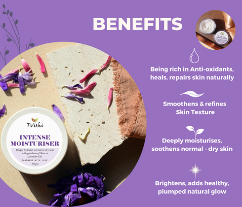 Tvishi Skincare Lavender Intense Moisturizer