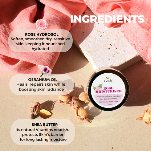 Tvishi Skincare Rose Moisturizer