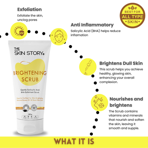 The Skin Story Salicylic Acid BHA Brightening Scrub