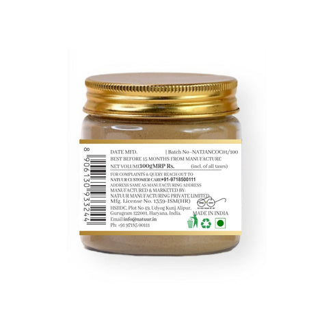 Natuur Face Pack Chia Seeds, Mulethi and Sandalwood Skin Plumping 100gm