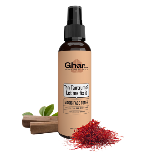 Ghar Soap Magic Face Toner Sandalwood | Saffron