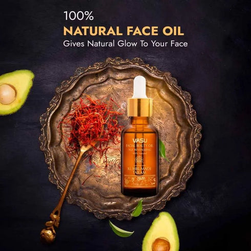 Vasuestore Vasu Facial Beauty Oil with Aloe Vera Gel
