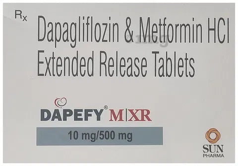 Dapefy M/XR 10mg/500mg