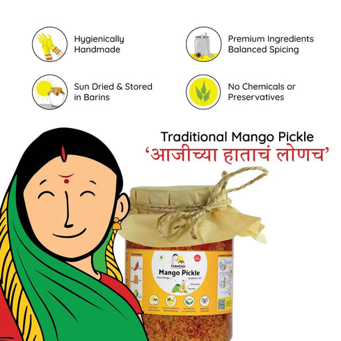 FARMDIDI Homemade Mango Pickle