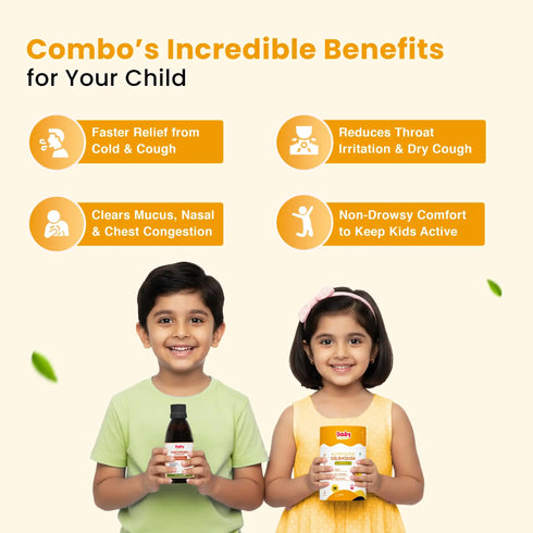 Babyorgano Ayurvedic Cold Comfort Combo