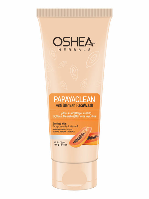 Oshea Herbals Papayaclean Anti Blemish Face Wash