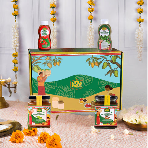 THE LITTLE FARM CO Chutney and Sauce Box