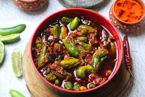 Telugu Pickles Dondakaya Pickle