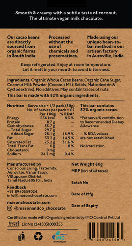 Mason & Co Coconut Milk 60g