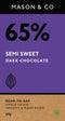 Mason & Co Semi Sweet 60g