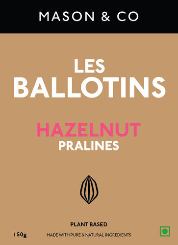 Mason & Co Hazelnut Ballotins 150g