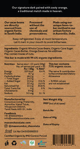 Mason & Co Zesty Orange 60g