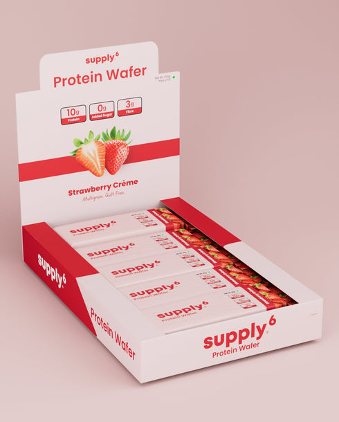 Supply6 Protein Wafer - Strawberry