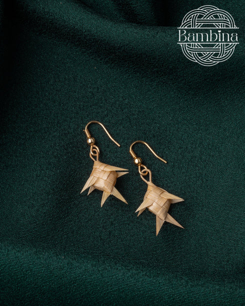 Bamboo India Fish Earrings