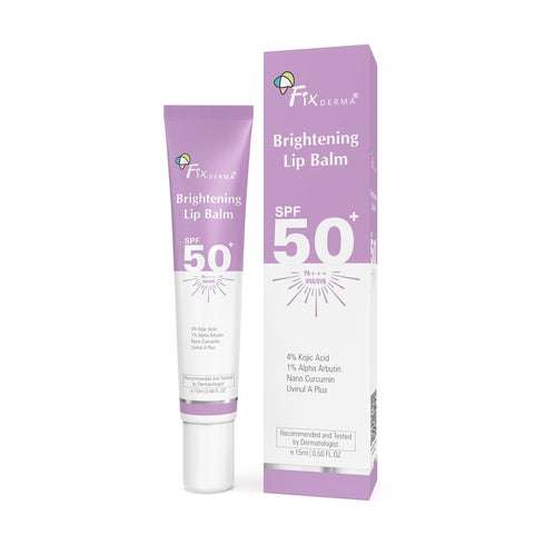 FixDerma Brightening Lip Balm SPF 50+ | Best Lip Balm for Dark Lips with SPF 50+
