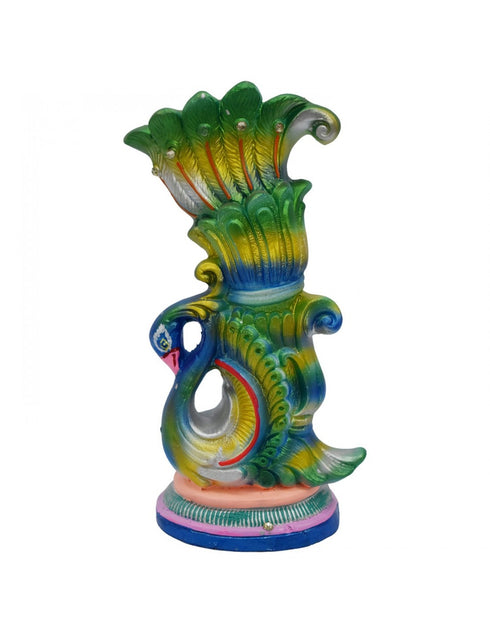 Rainbow Art Gallery Flower Pot Peacock