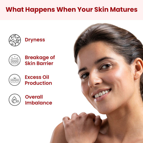 The Skin Story Beetroot & Pomegranate Foaming Face Wash – Sensitive Skin Formula