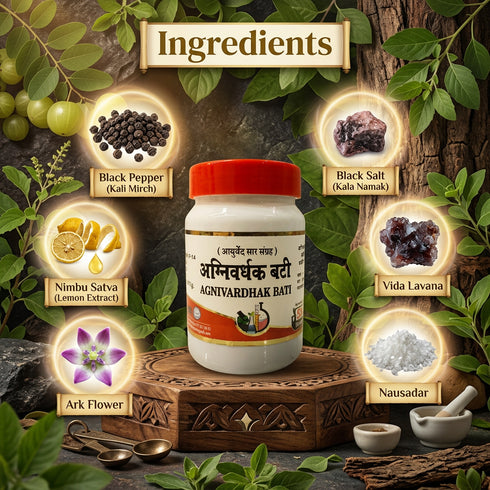 Sharmayu Ayurveda Agnivardhak Bati