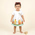 Bachpan kids wear New Born Frocks-White