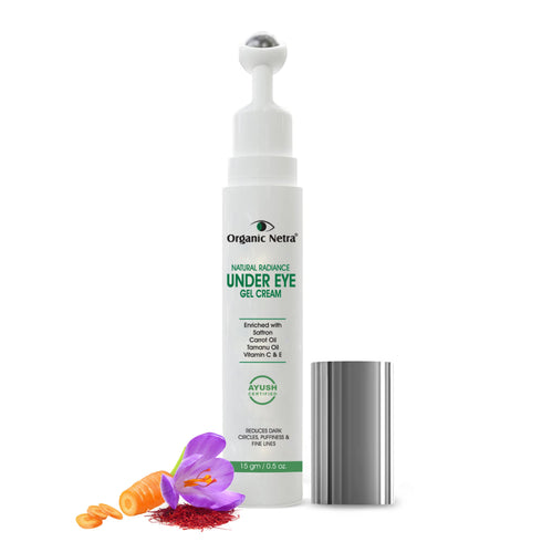 Mantra Organics Natural Radiance Under Eye Roll On Gel Cream