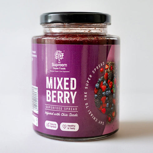 Supreem Super Foods Mixed Berry With Chia Seeds 500 GM