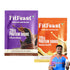 Fitfeast Protein Sachet Assorted | 1 Malai Kulfi | 1 Chocolate Flavour (50g Each)