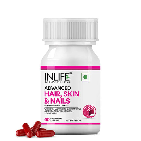 Inlife Advanced Hair Skin And Nails Tablets