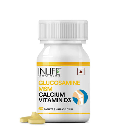 Inlife Glucosamine MSM Calcium Vitamin D3 Tablets