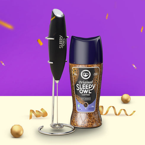 Sleepy Owl Coffee Frothy Instant Combo - Original