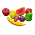 Rubbabu Realistic Fruits Made From 100% Natural Rubber
