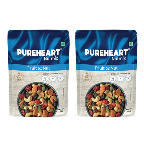 Pureheart Nutmix Fruit & Nuts | Natural Premium Mix Nuts (Cashews