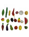 Rainbow Art Gallery Fruits & Vegetables 20 Pcs Variable