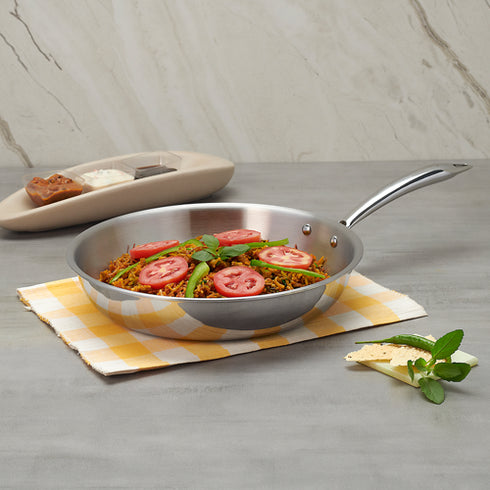 Vinod 58 Pieces Laser Dinner Set with Complimentary Doniv Frypan Ideal Gifting Choice for Weddings and Anniversaries