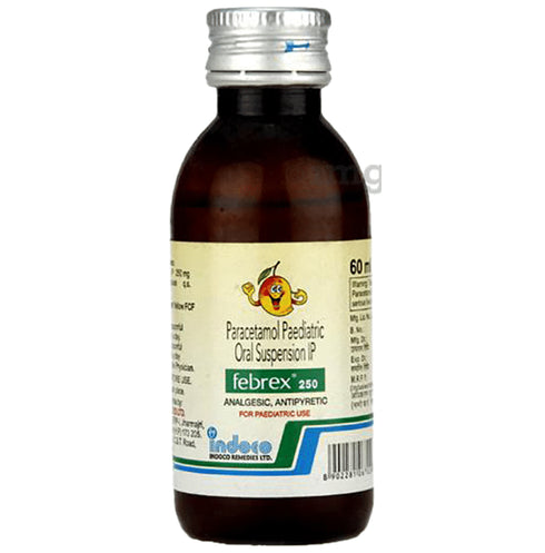 Febrex 250mg - 5ml Suspension