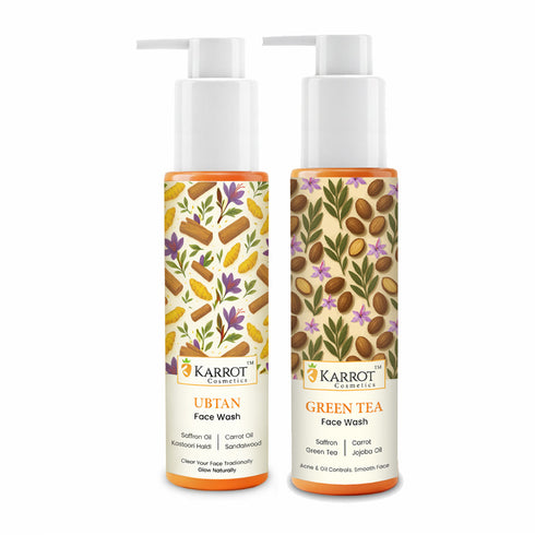 Karrot Ubtan & Tea Tree Gel Face Wash