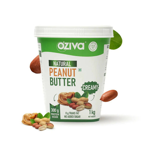 OZiva Natural Peanut ButterCreamy