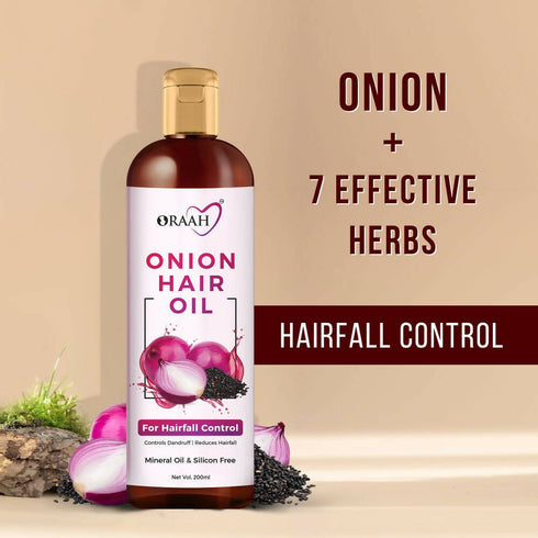 Oraah Beauty Care Combo |Onion Hair oil + Hair Mask + Vitamin C Face Mask