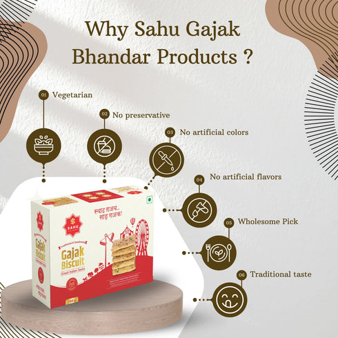 Sahu Gajak Bhandar Gajak Biscuit